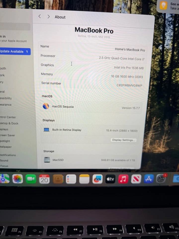 2015 15” MacBook Pro - photo 2