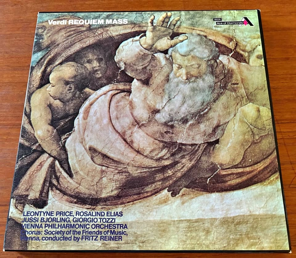 Vintage Verdi: Requiem Mass Vinyl 2-LP Box Set - Fritz Reiner /