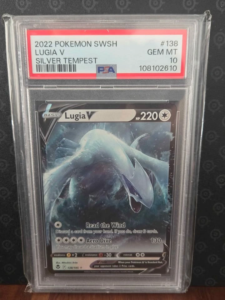 Lugia V - Silver Tempest 138/195 PSA 10