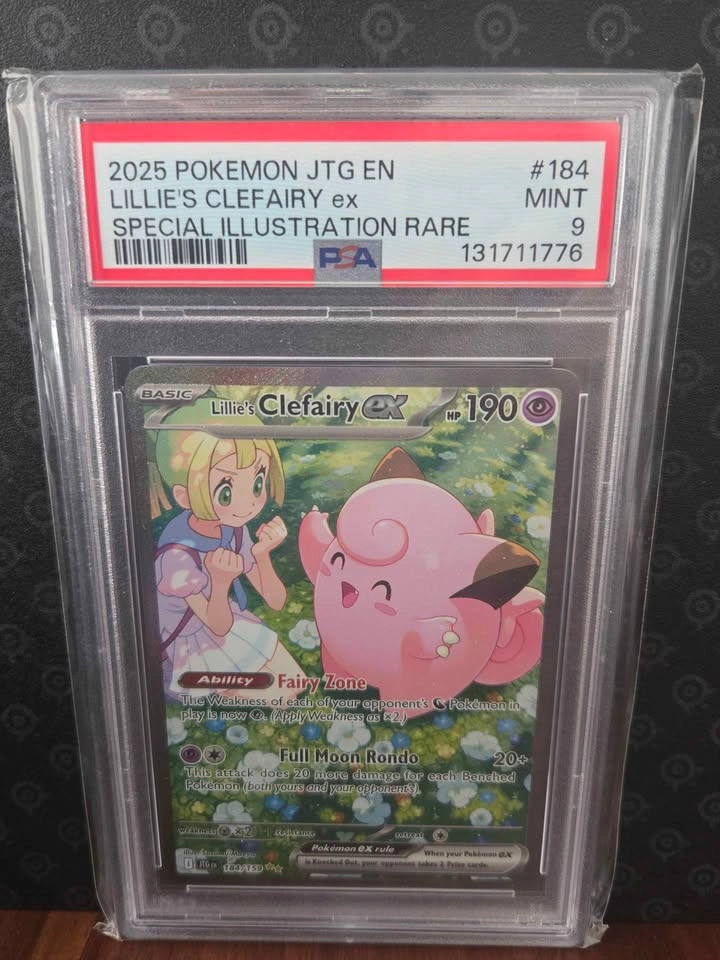 Lillie's Clefairy Journey Together PSA 9