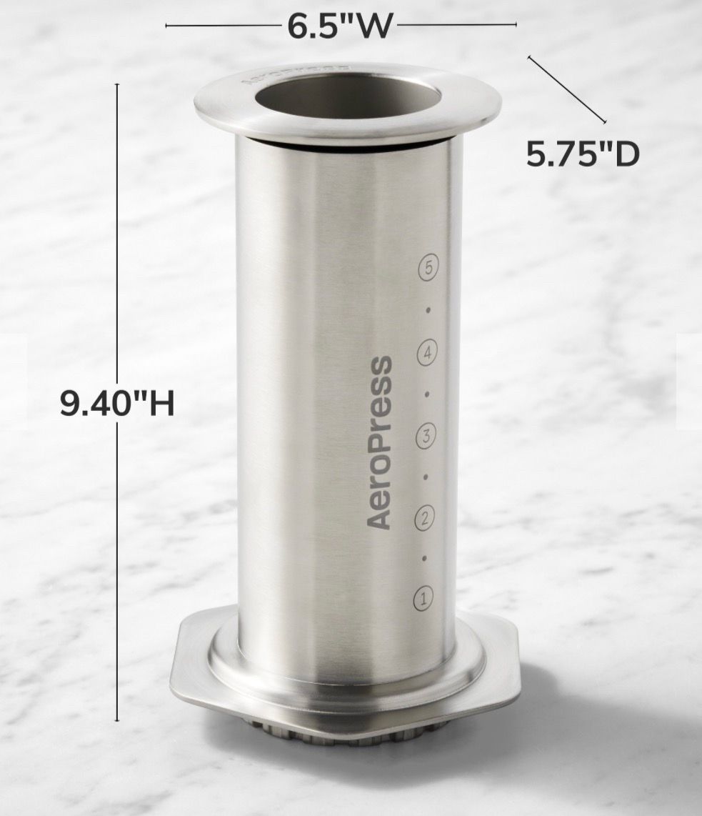 Stainless Steel Aeropress - photo 5