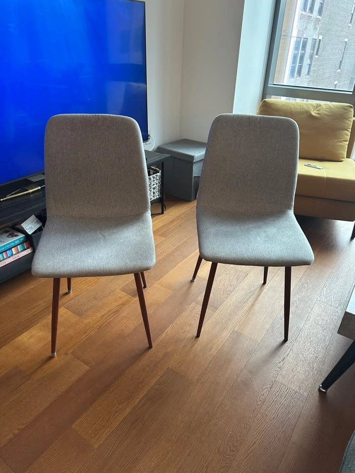 CangLong Grey Dining Chairs (4 count) - photo 2