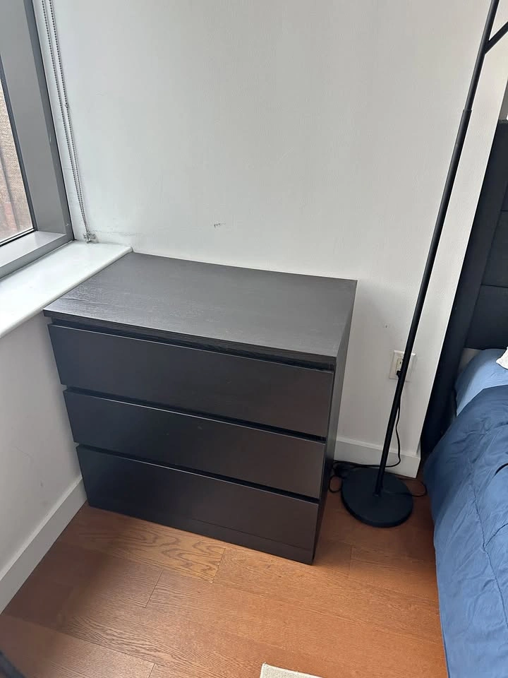 IKEA MALM 3-Drawer Chest