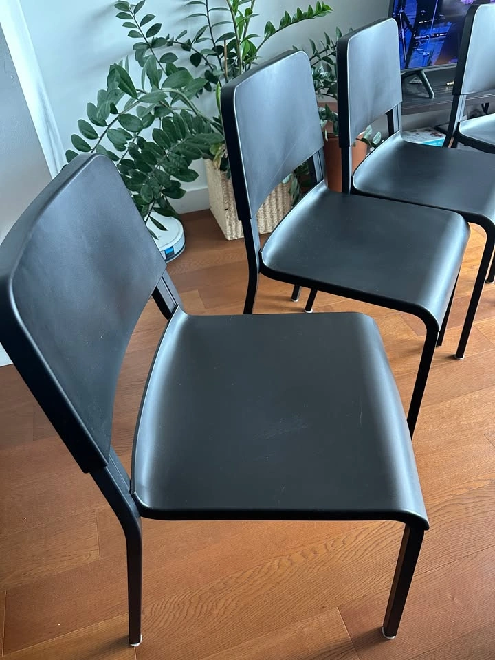Black Dining Chairs (4 count) - photo 5