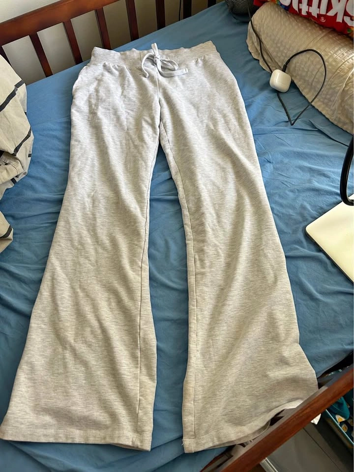 Garage Light Grey Flare Sweatpants S