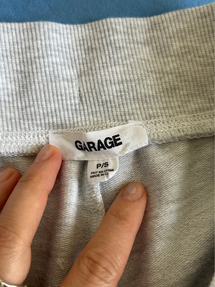 Garage Light Grey Flare Sweatpants S - photo 2