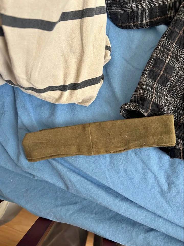 Olive Green Fabric Headband