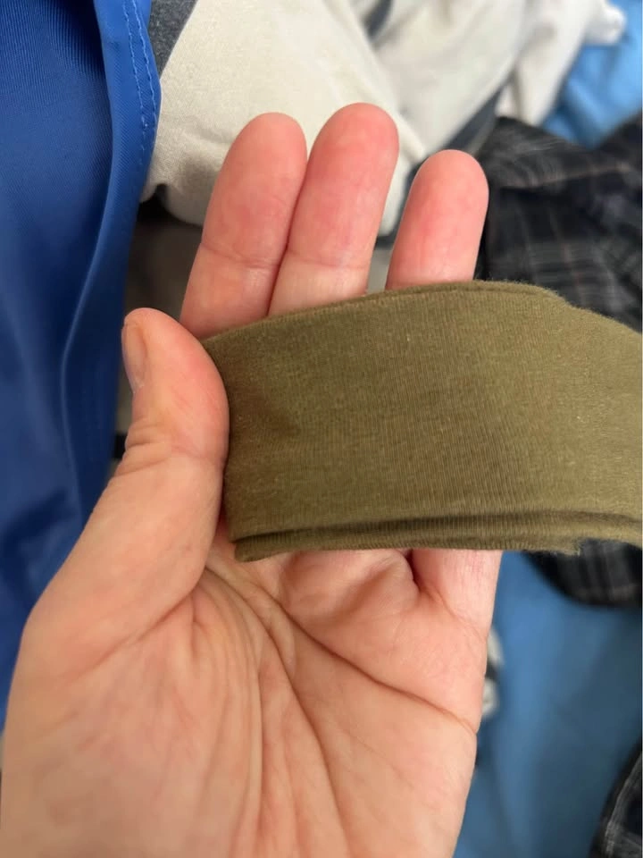 Olive Green Fabric Headband - photo 3