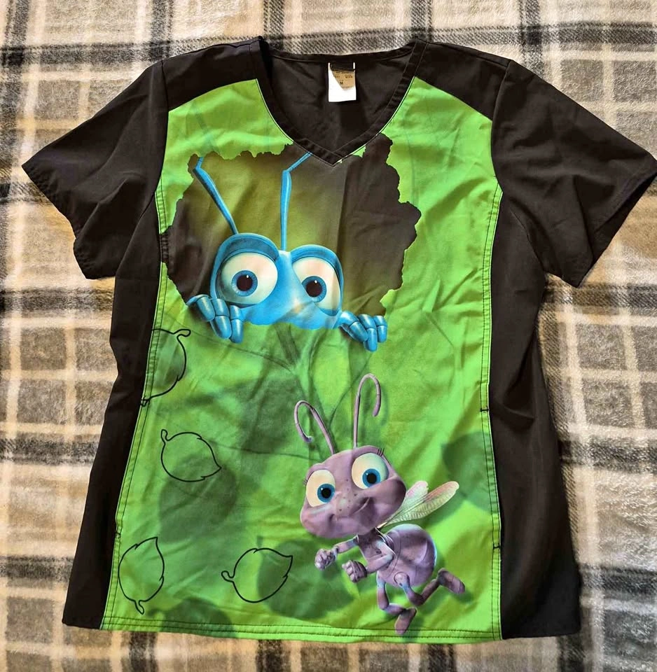 Bugs Life Scrub Top