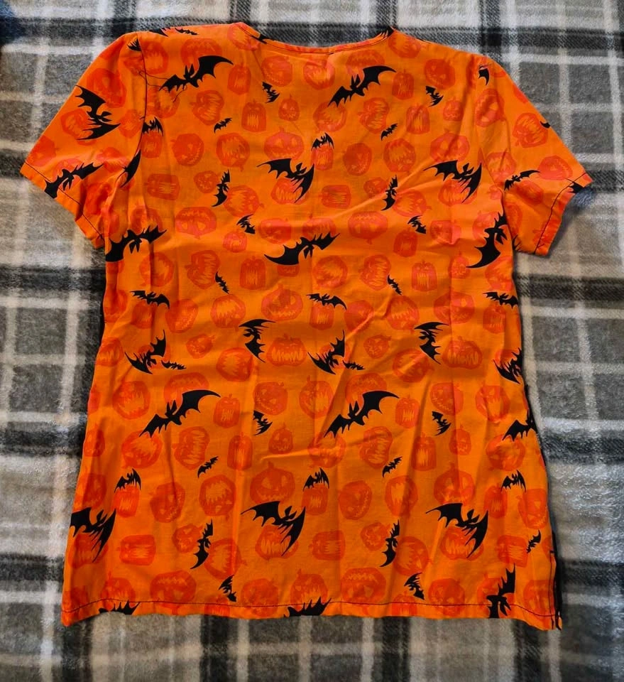 Official Nightmare Before Christmas Scrub Top - photo 2