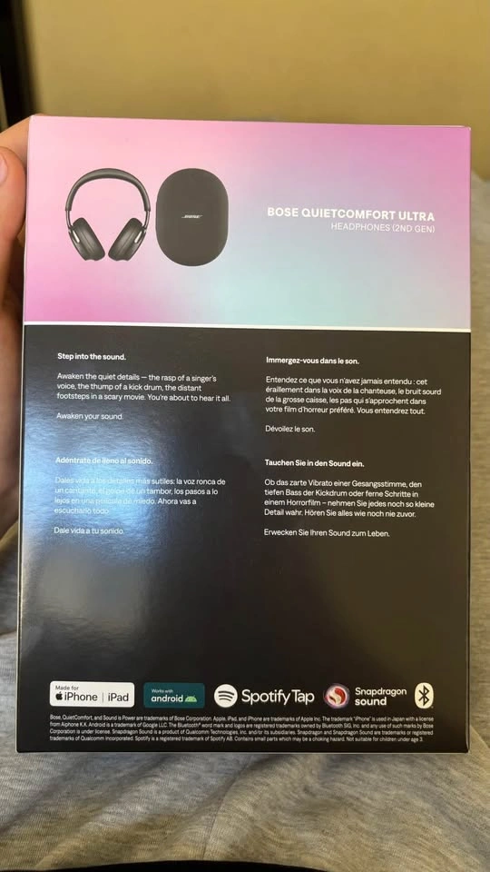 Bose QuietComfort QC Ultra Headphones 2nd Gen - Black - photo 2