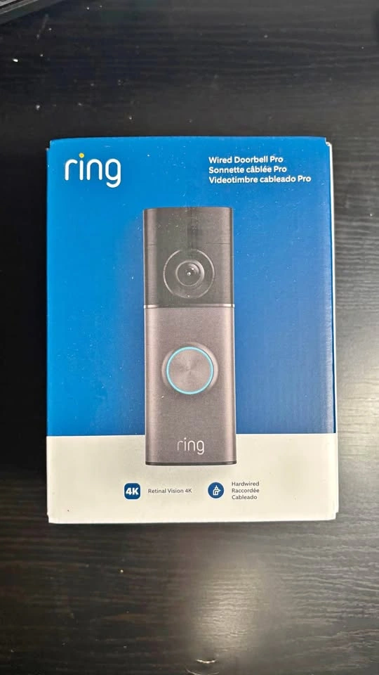Ring Wired Doorbell Pro 4K