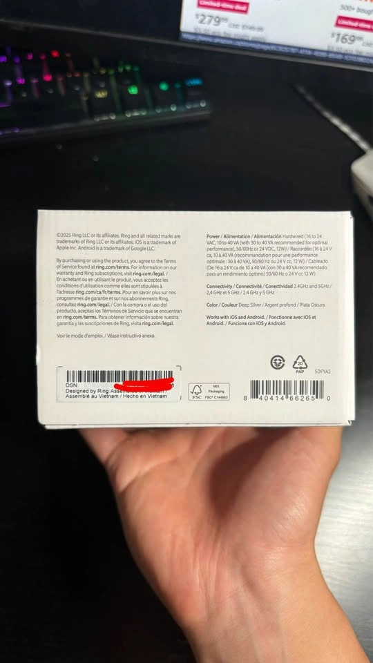 Ring Wired Doorbell Pro 4K - photo 3