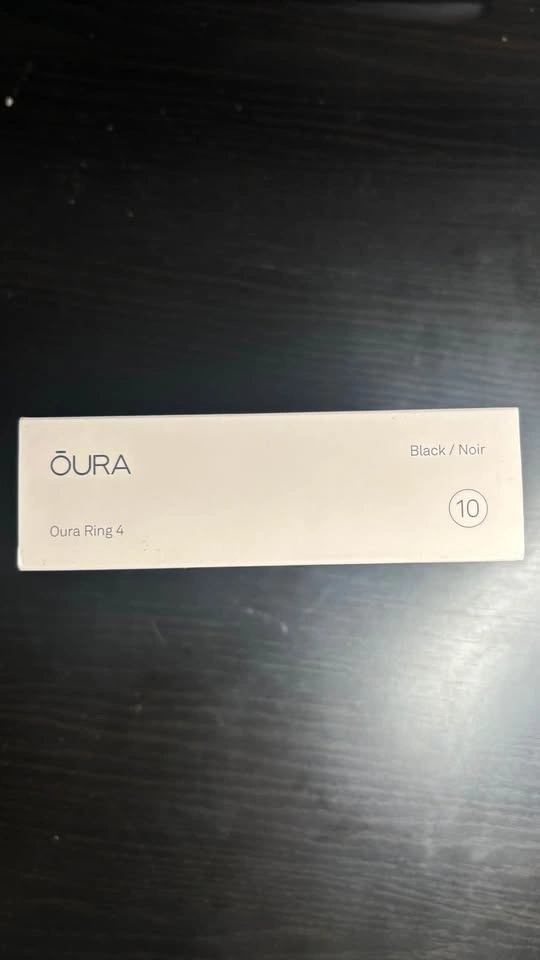 Oura Ring 4 Black Size 10 BRAND NEW - photo 3