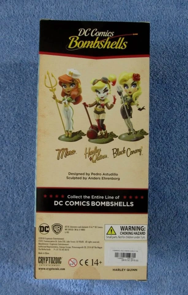 Limited Edition DC Bombshells Harley Quinn Halloween Variant Fig - photo 2