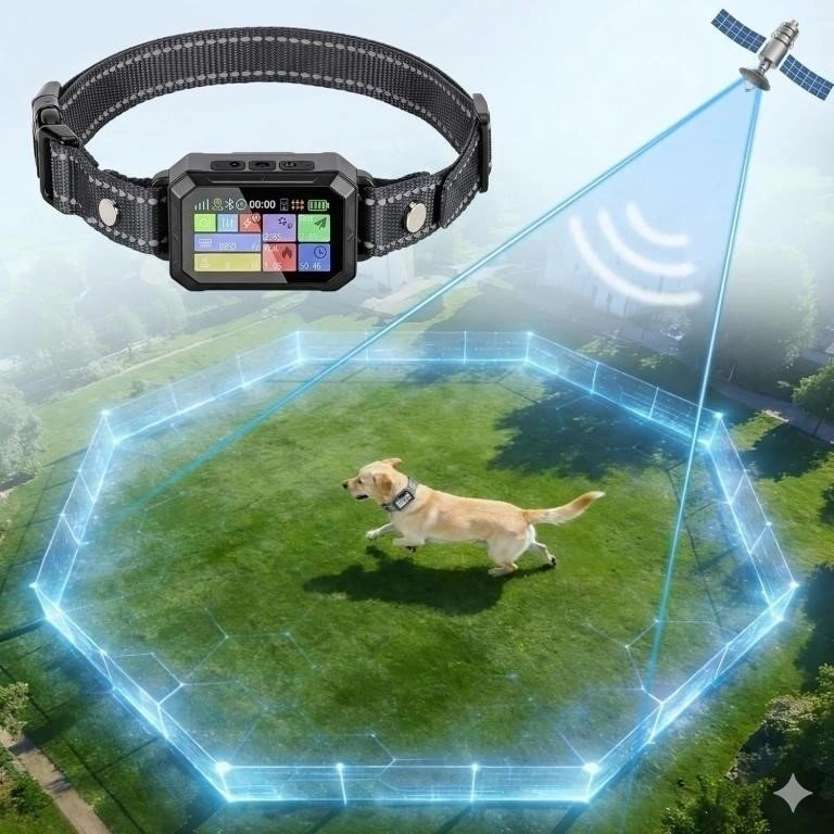 GPS Wireless Dog Collar Fence System - No Monthly - photo 2