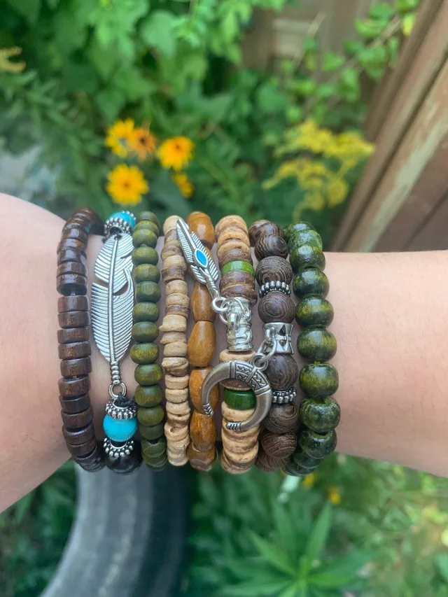 Handmade Bohenian style bracelets thumbnail