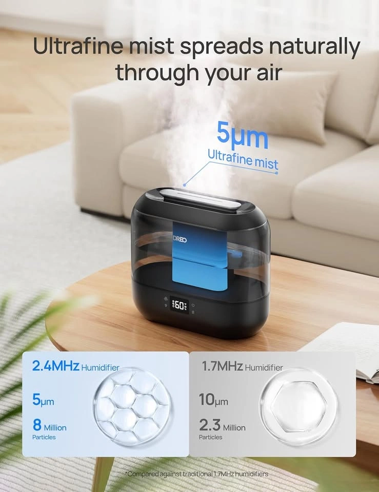 DREO Smart Humidifiers for Bedroom (New open Box) - photo 5