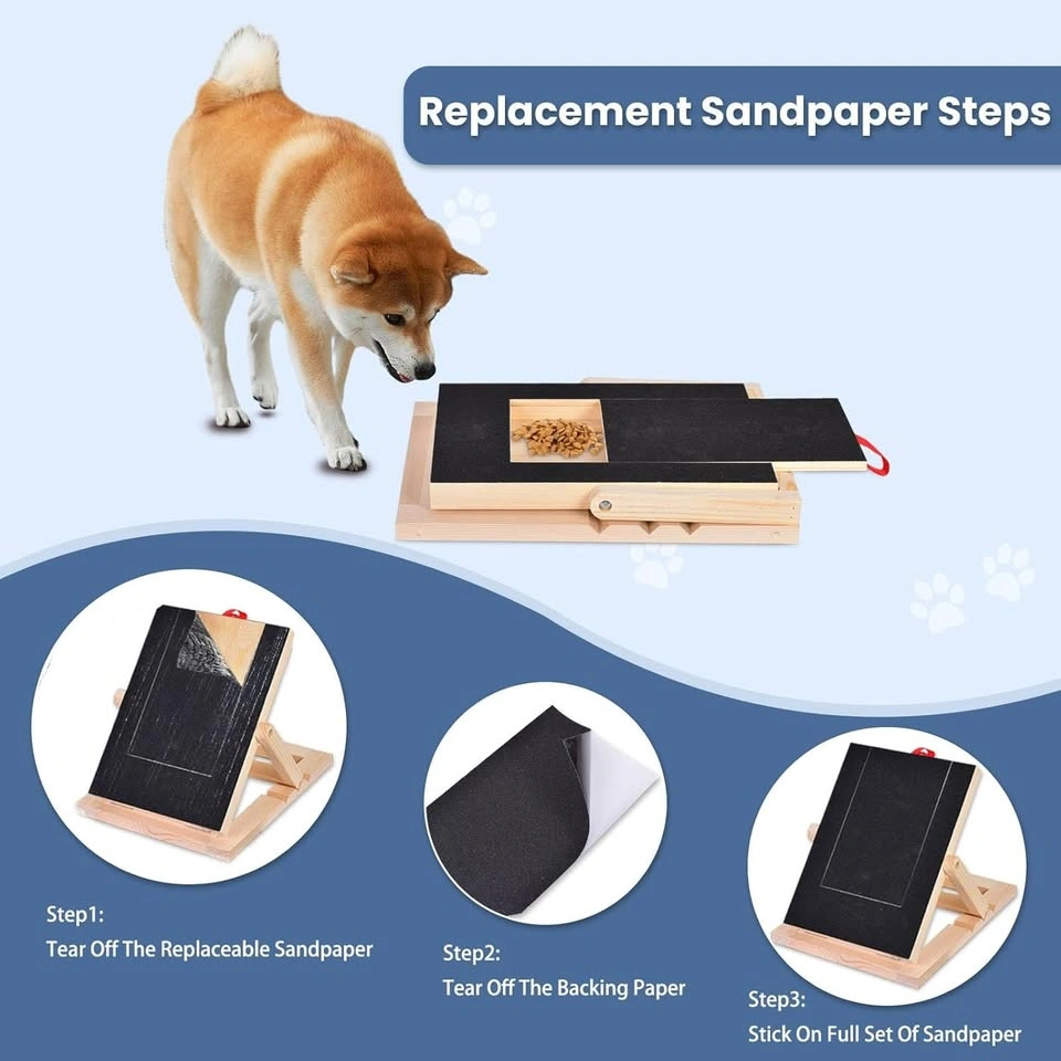 Dog Nail Scratch Pad of Wood (New Open Box) - photo 4