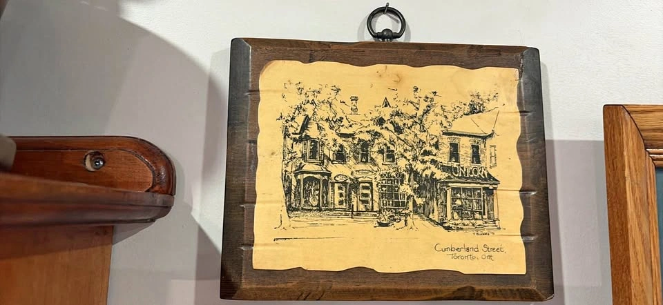 Toronto Cumberland St. Art Print