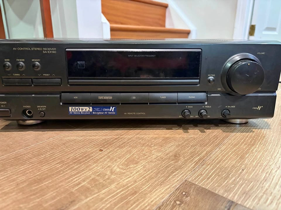 Technics SA-EX140 Receiver, Samsung Subwoofer & Speakers