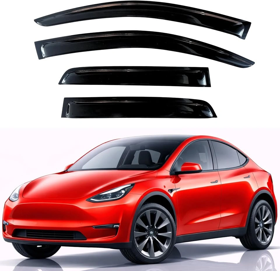 KPY Rain Guards for Tesla Model Y (2020-2025) - photo 3
