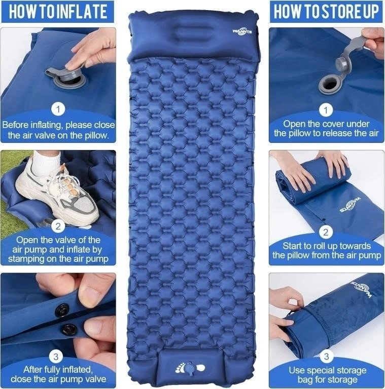 WANNTS Ultralight Inflatable Sleeping Pad (New) - photo 4