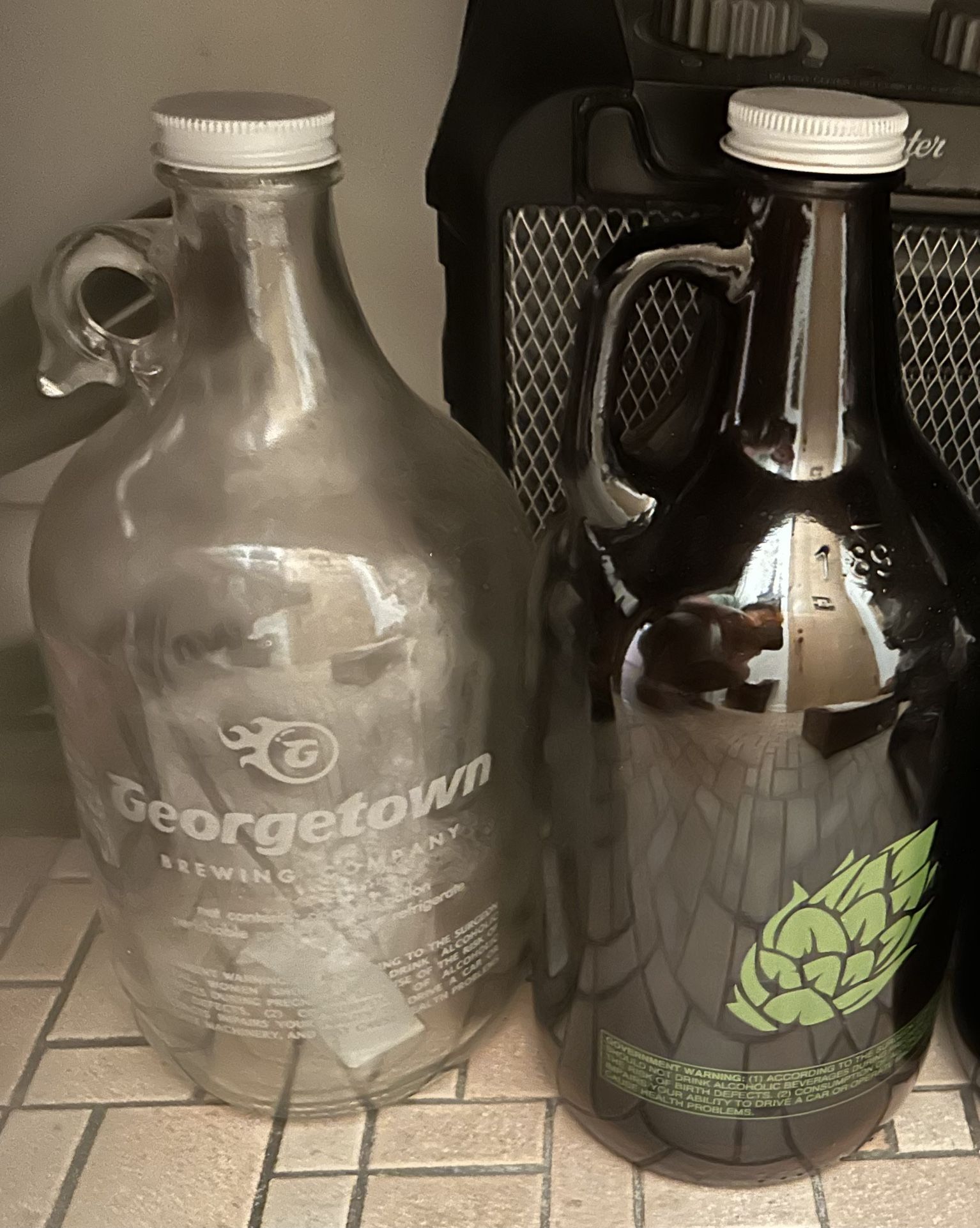 Glass Growlers 64oz