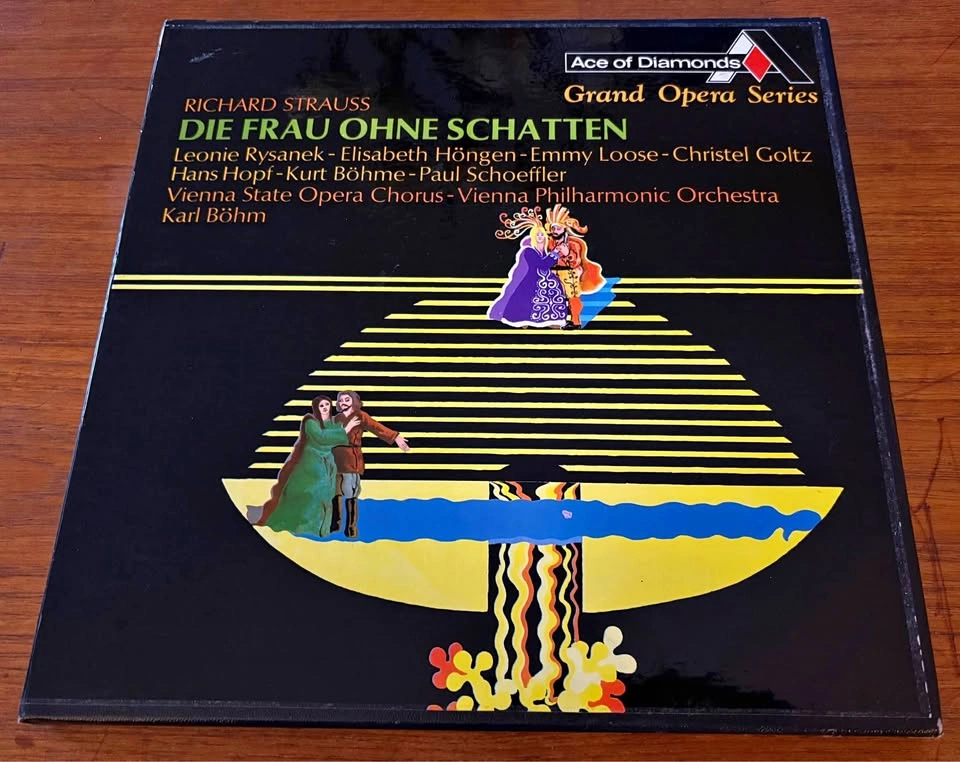 Vintage Richard Strauss: Die Frau Ohne Schatten 4-LP Vinyl Box S