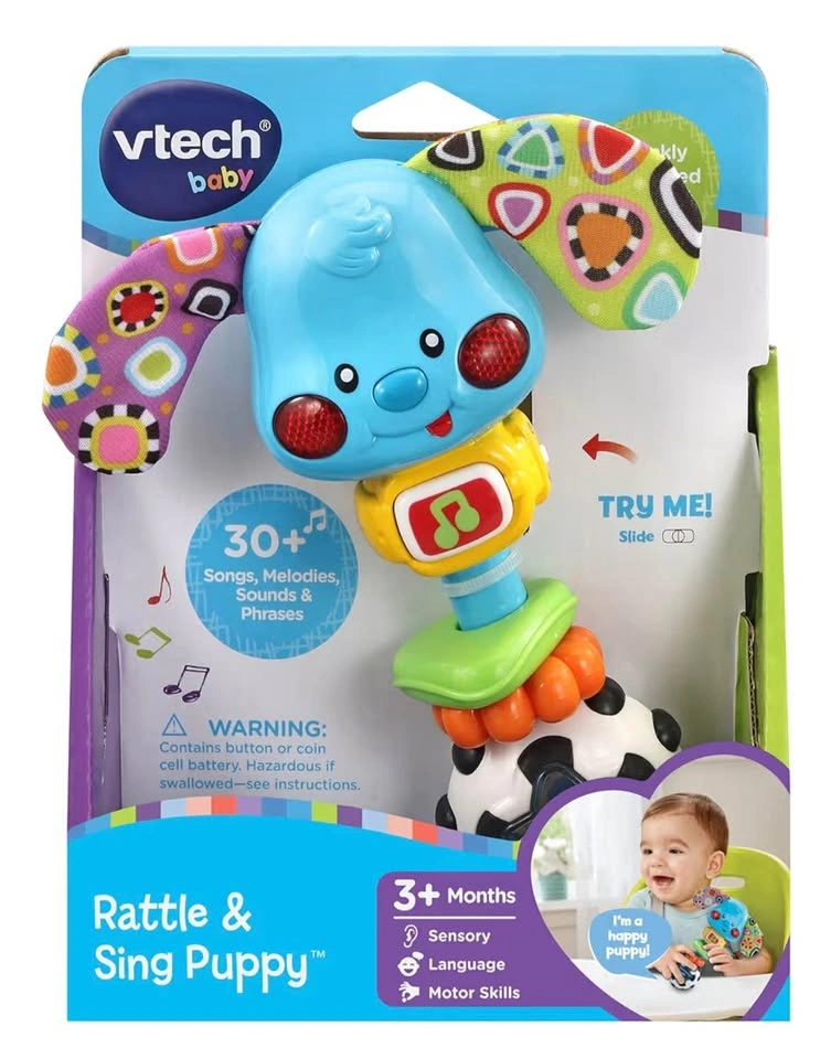 Vtech Rattle Sing Puppy and Oball Toy Set - photo 4
