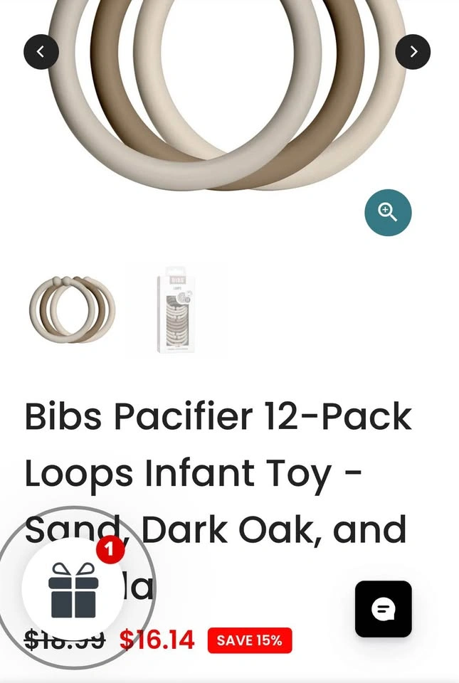 BIBS Brand 20-Pack Loops Infant Toy - photo 2