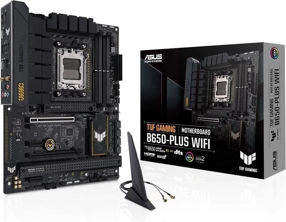 ASUS TUF B650-PLUS WiFi AM5 ATX Motherboard (New) - photo 2