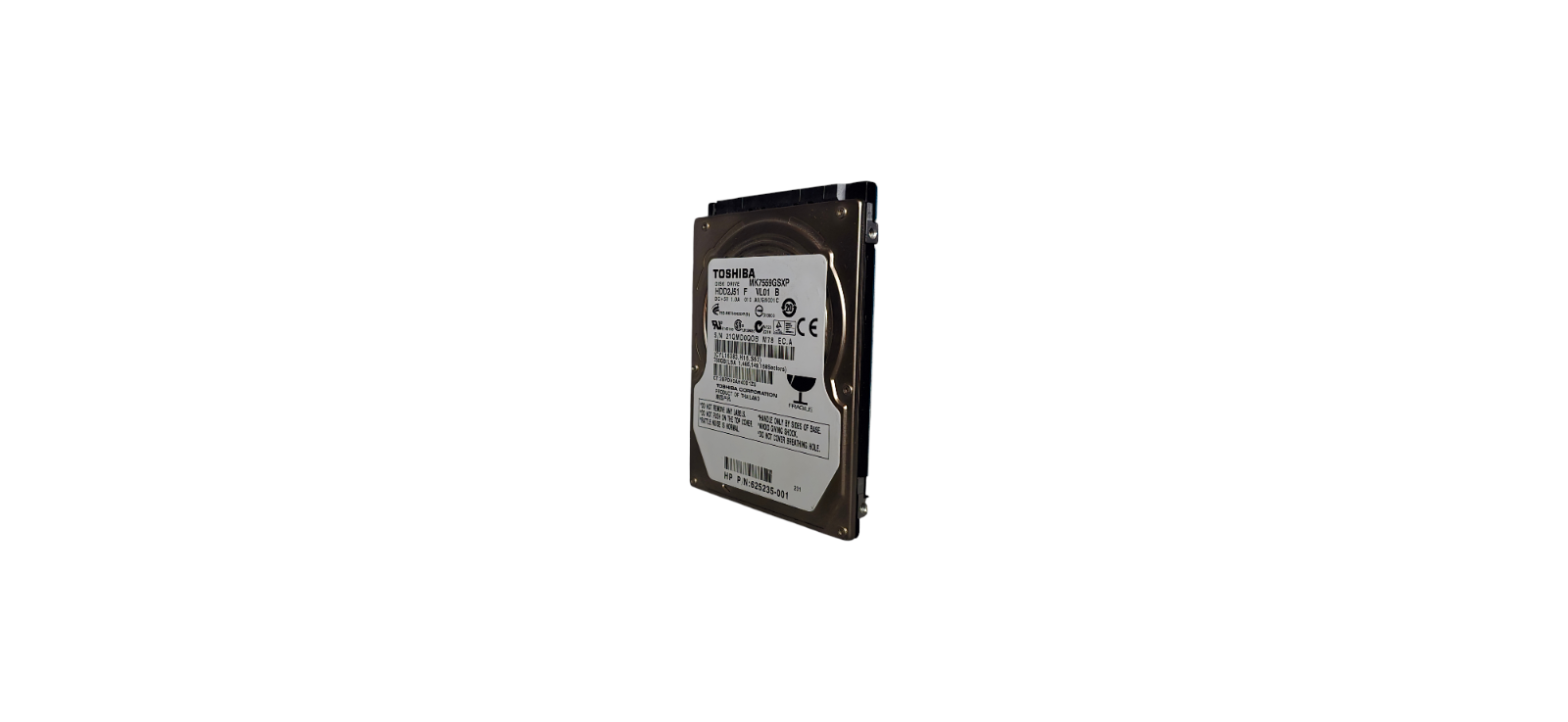 Toshiba 750GB 2.5" SATA Laptop Hard Drive - photo 3
