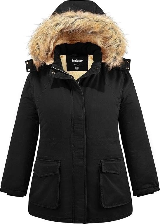 Women's Sherpa Lined Jacket with Hood - 4XL (New Open Box) - photo 2