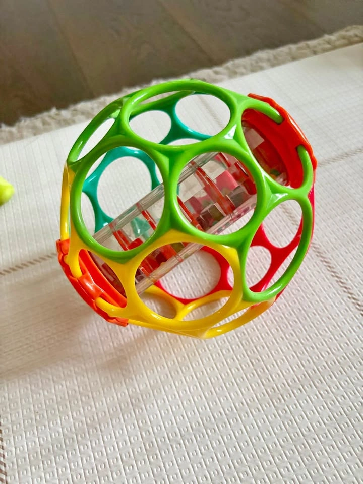 Oball Colorful Rattle Ball
