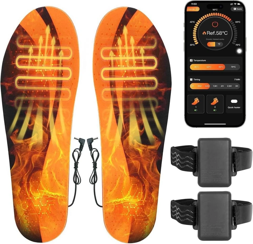 Electric Heating Insoles - Plantar Fasciitis Relief (New Open Bo - photo 2