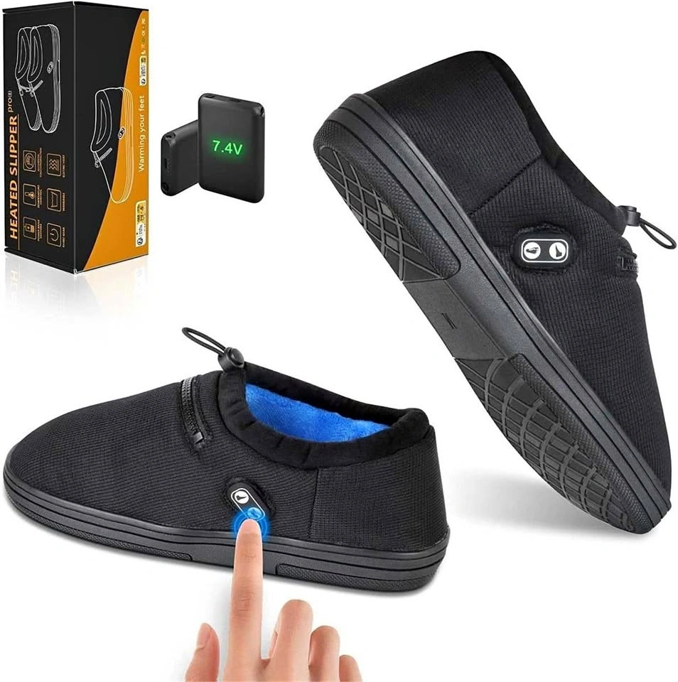 Unisex Heated Slippers - Size L (Like New)
