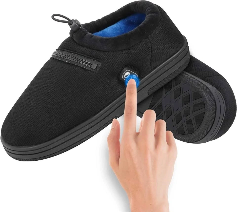 Unisex Heated Slippers - Size L (Like New) - photo 3