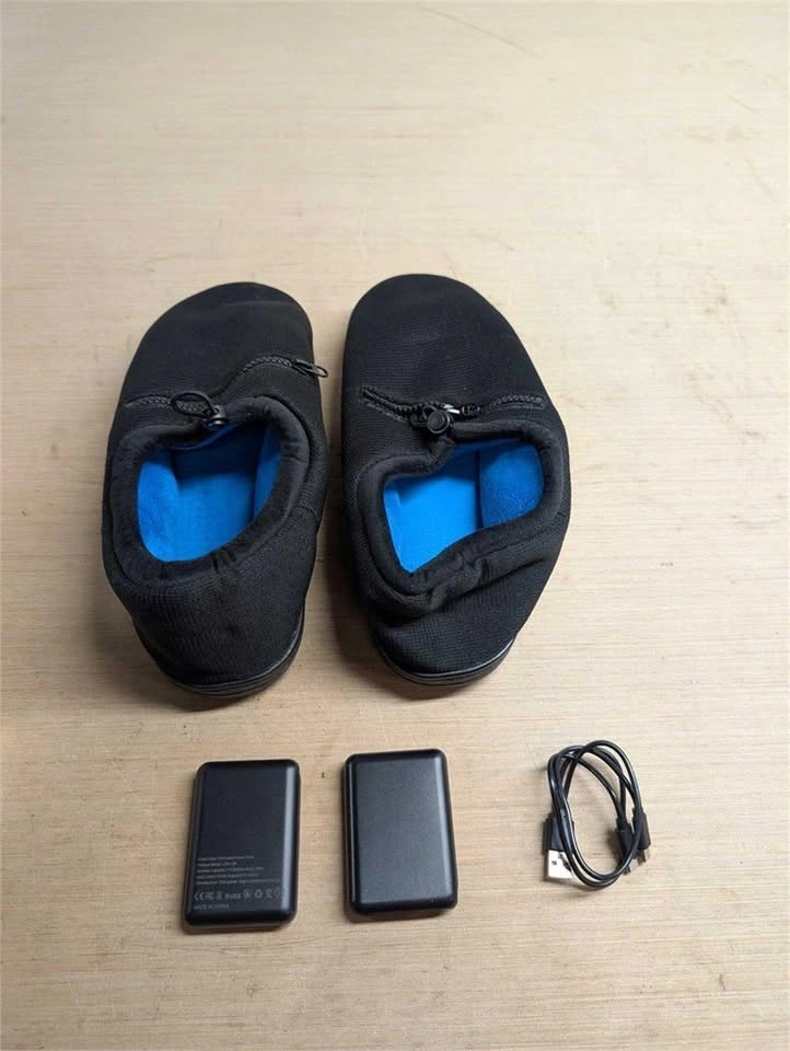 Unisex Heated Slippers - Size L (Like New) - photo 5