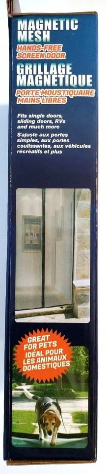 OEM Magnetic Mesh Hands Free Screen Door - New - photo 5