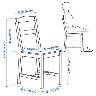 Ikea 4 Pine Dining Chairs - Slightly Used - photo 2