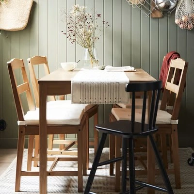 Ikea 4 Pine Dining Chairs - Slightly Used - photo 4