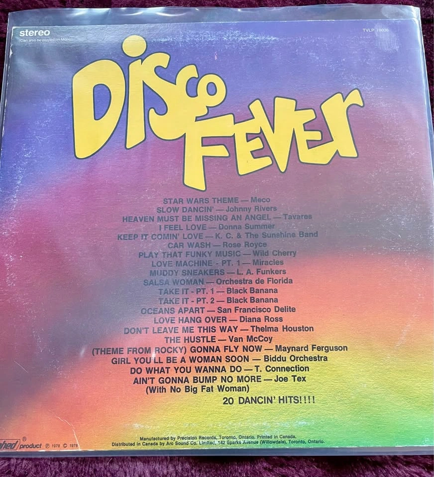 Disco Fever - Double LP Record - photo 2