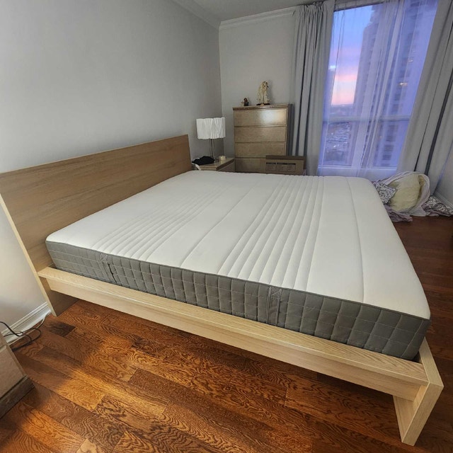 Ikea Malm King Size Bed Frame - photo 2