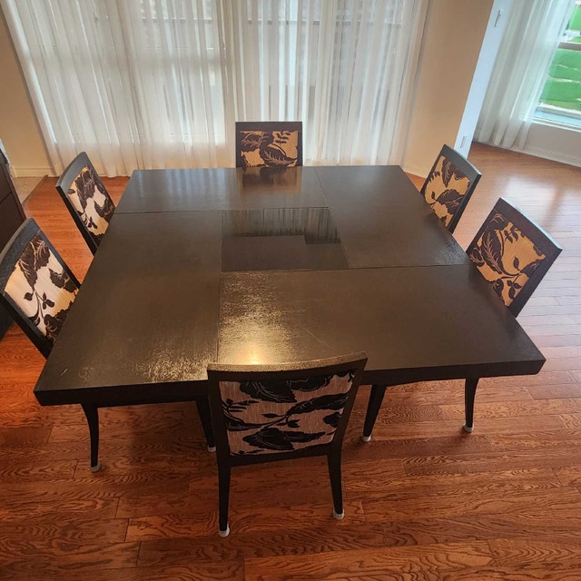 Dining Table and Six Chairs - photo 2