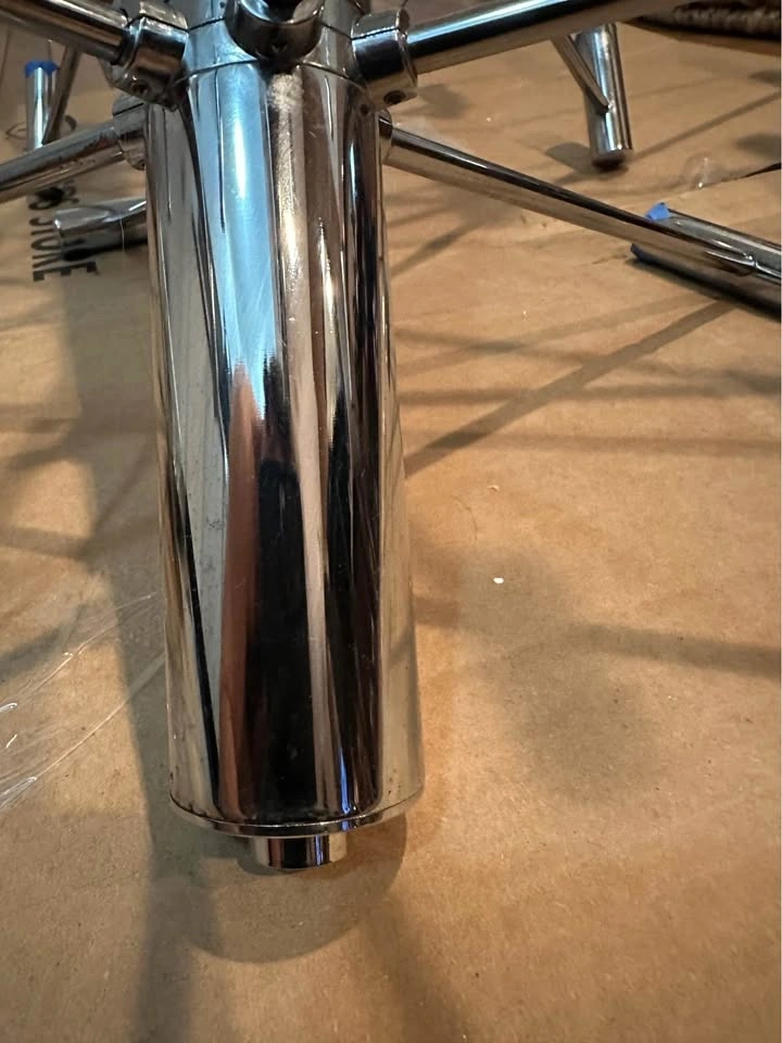 Vintage 90’ Chrome Italian Chandelier - photo 2