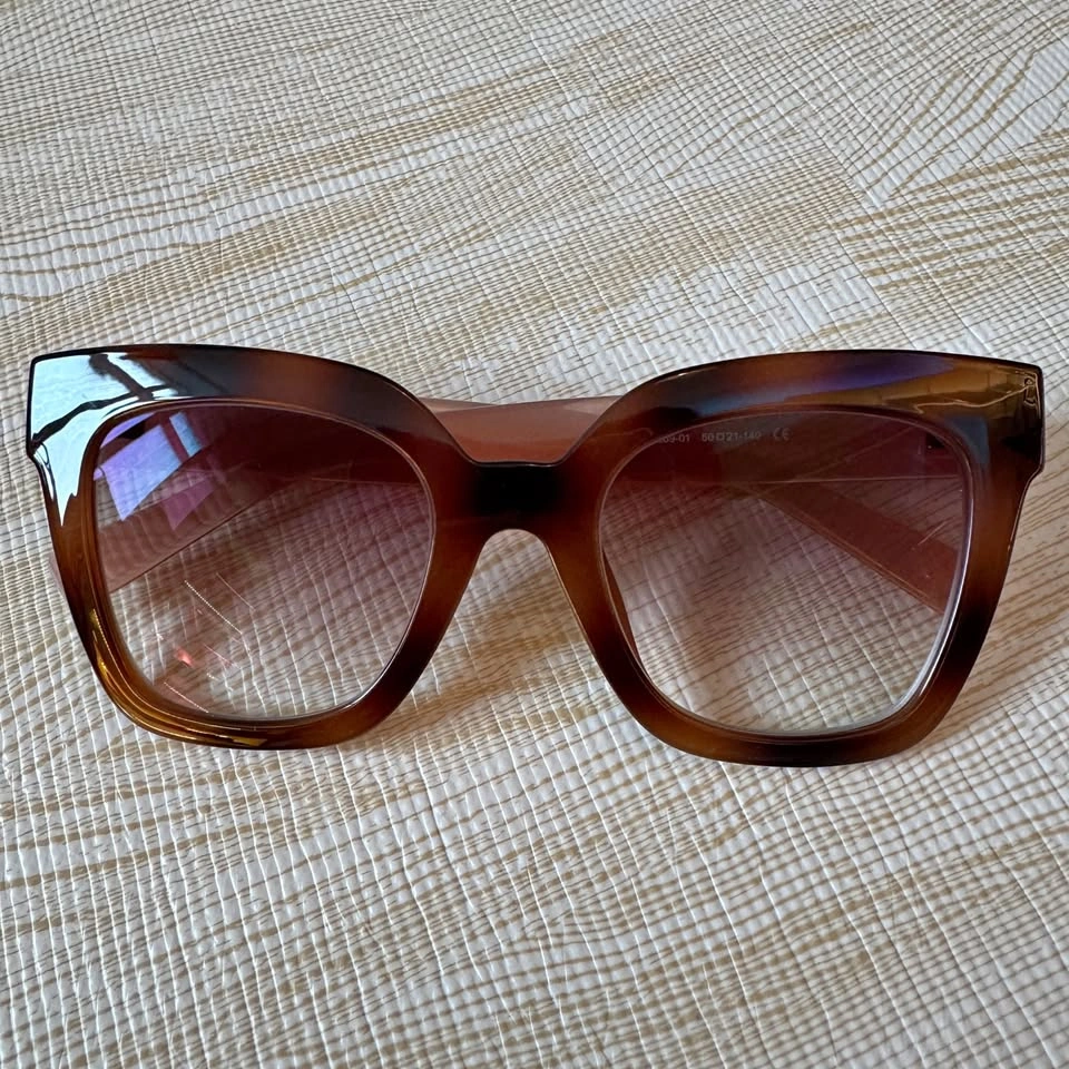 NEW Tortoiseshell Cat-Eye Frames / Sunglasses (Prescription -1.5