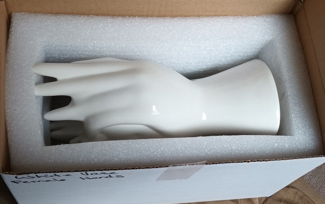 NEW Female Head Ceramic Vase - Art Statue Decor - photo 3