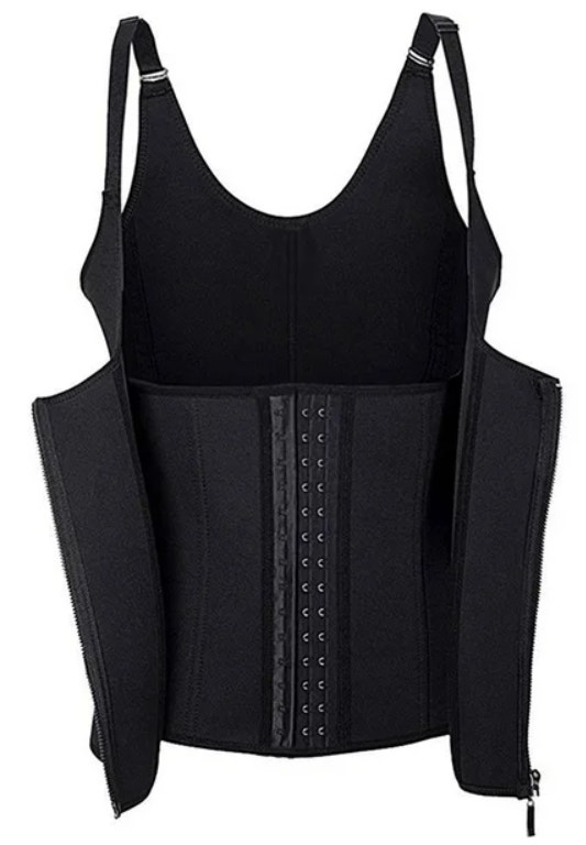 Women's Small Black Underbust Corset - Weight Loss Shapewear - photo 3