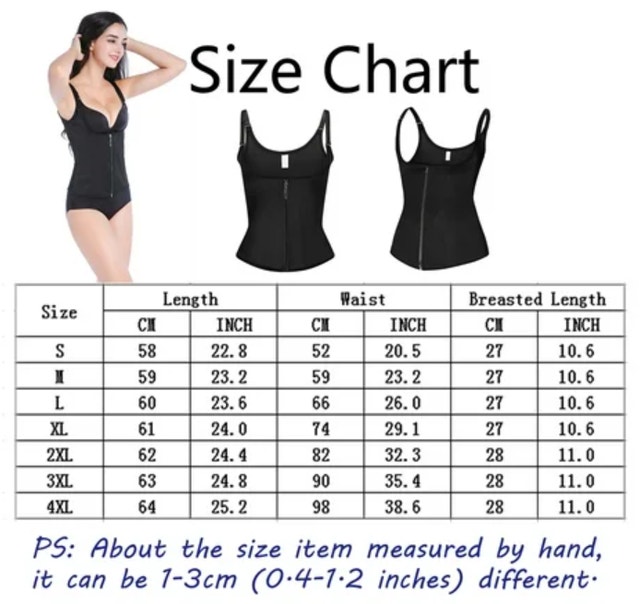 Women's Small Black Underbust Corset - Weight Loss Shapewear - photo 4